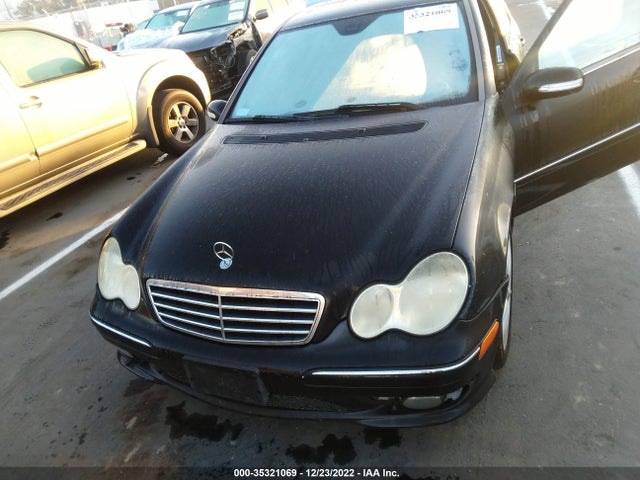 2006 MERCEDES-BENZ C-CLASS SPORT VIN: WDBRF52HX6A849995