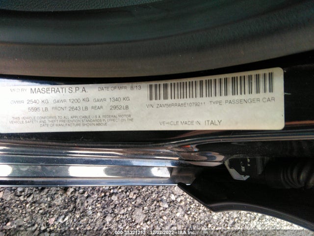 ZAM56RRA8E1079211 Maserati Quattroporte S Q4