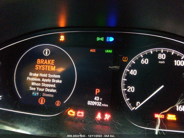 2020 HONDA ACCORD SEDAN EX VIN: 1HGCV1F49LA138098