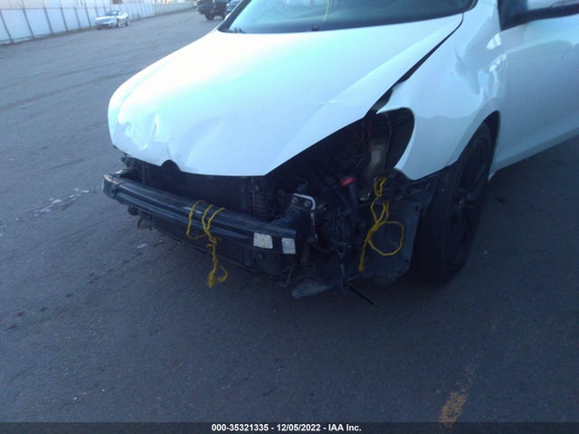 2012 VOLKSWAGEN GTI W/CONV & SUNROOF PZEV VIN: WVWFD7AJ1CW012111