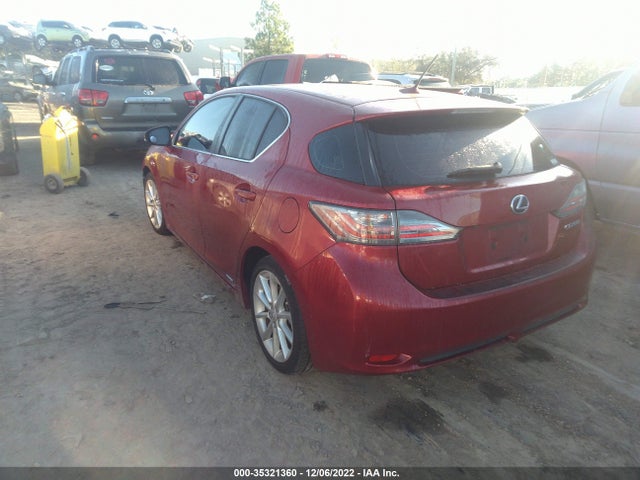 Lexus CT 200H 2011 JTHKD5BH7B2010172 Image 4