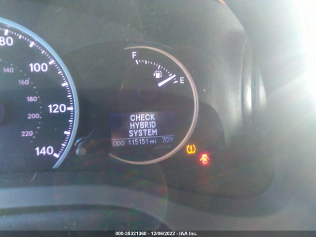 Lexus CT 200H 2011 JTHKD5BH7B2010172 Image 8