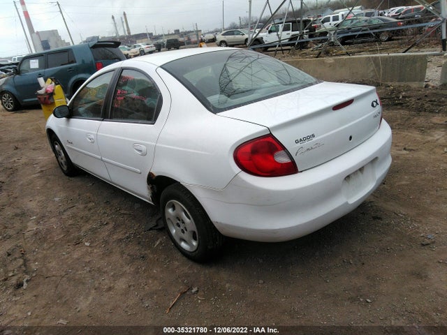 2000 PLYMOUTH NEON HIGHLINE VIN: 1P3ES46C9YD533641