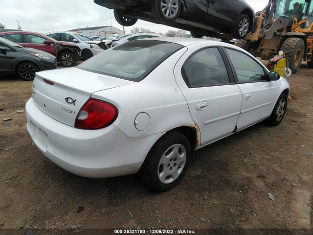 2000 PLYMOUTH NEON HIGHLINE VIN: 1P3ES46C9YD533641