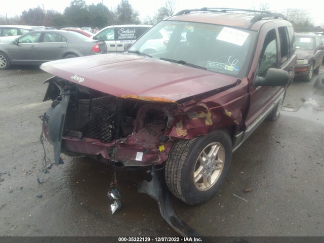 2000 JEEP GRAND CHEROKEE LAREDO VIN: 1J4G248S1YC226641