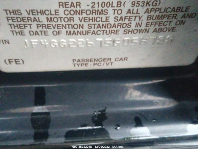 2005 SAAB 9-2X JF4GG22675G056788 Photo 8