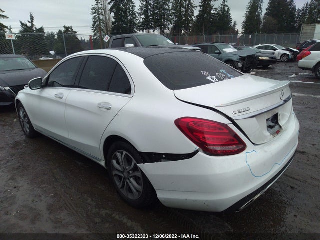 2016 MERCEDES-BENZ C-CLASS C 300 VIN: 55SWF4KB0GU129106