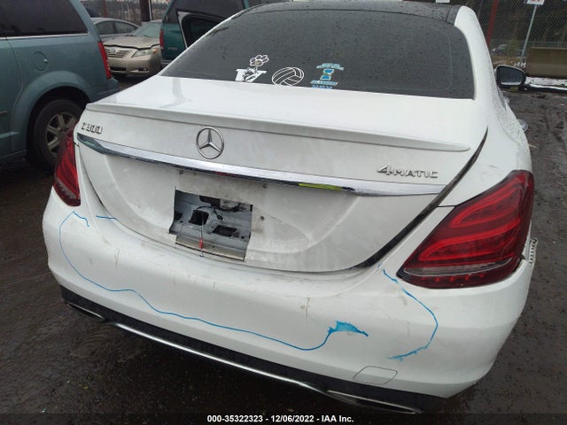 2016 MERCEDES-BENZ C-CLASS C 300 VIN: 55SWF4KB0GU129106