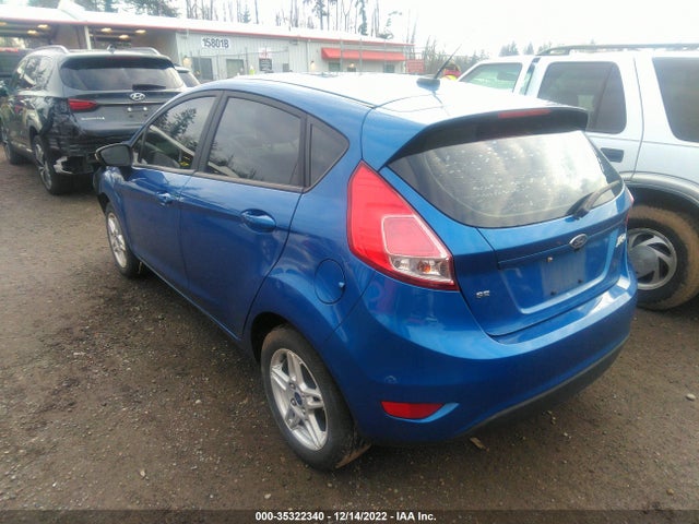 2018 FORD FIESTA SE VIN: 3FADP4EJ1JM114163