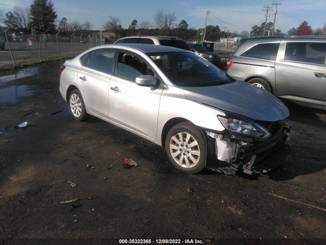 2018 NISSAN SENTRA S VIN: 3N1AB7AP7JY296468