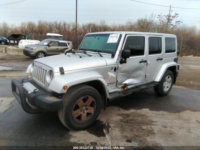 2012 JEEP WRANGLER UNLIMITED SAHARA VIN: 1C4BJWEG9CL254405