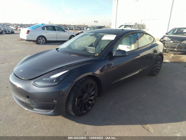 Tesla Model 3 Performance 2021 5YJ3E1EC7MF985038 Image 2