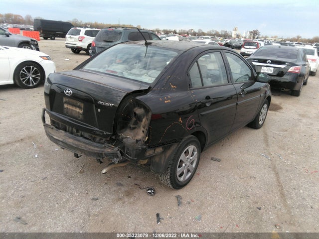 2008 HYUNDAI ACCENT GLS VIN: KMHCN46CX8U250224