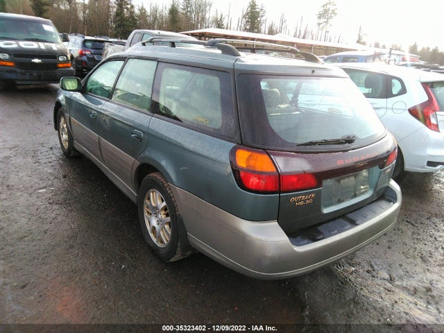 2001 SUBARU LEGACY WAGON OUTBACK H6 L.L. BEAN VIN: 4S3BH806017659662