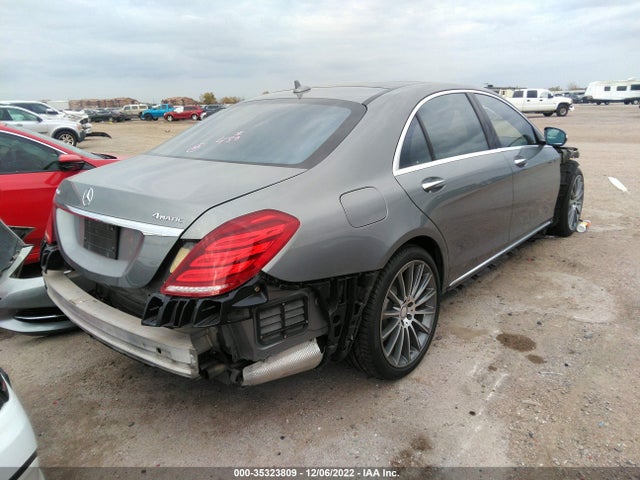 2015 MERCEDES-BENZ S-CLASS S 550 VIN: WDDUG8FB2FA137261