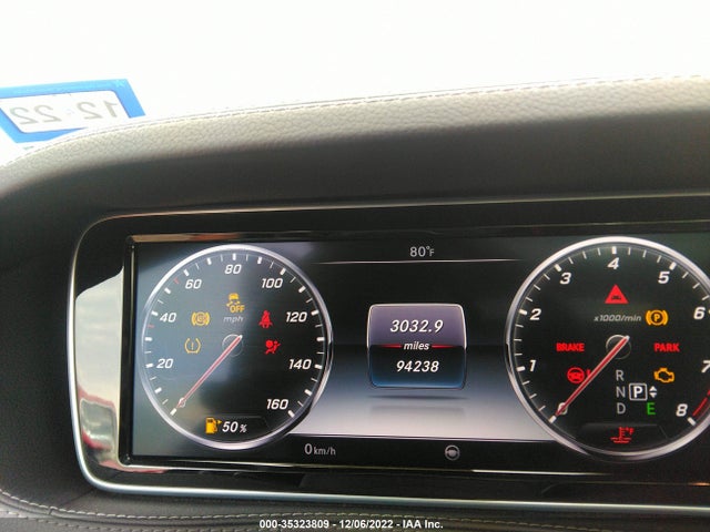 2015 MERCEDES-BENZ S-CLASS S 550 VIN: WDDUG8FB2FA137261
