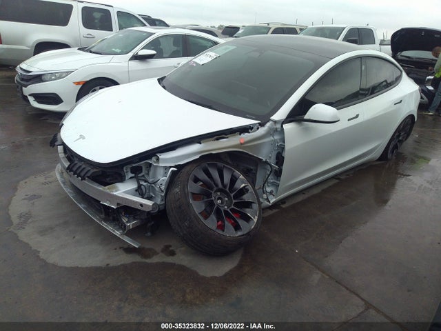 Tesla Model 3 Performance 2022 5YJ3E1EC8NF269489 Image 2
