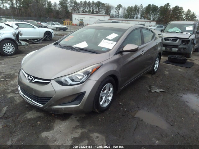 Hyundai Elantra 2014 5NPDH4AE1EH530869 Image 2