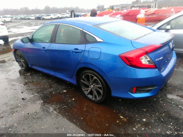 2019 HONDA CIVIC SEDAN SPORT VIN: 2HGFC2F88KH602929