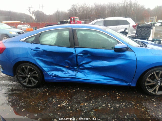 2019 HONDA CIVIC SEDAN SPORT VIN: 2HGFC2F88KH602929