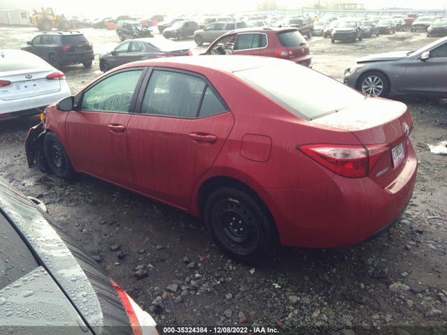 2019 TOYOTA COROLLA L/LE/SE/XLE/XSE VIN: 2T1BURHE7KC167868