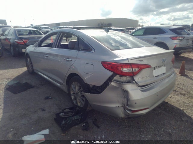 Hyundai Sonata 2.4l Limited 2015 5NPE34AF2FH113449 Image 4
