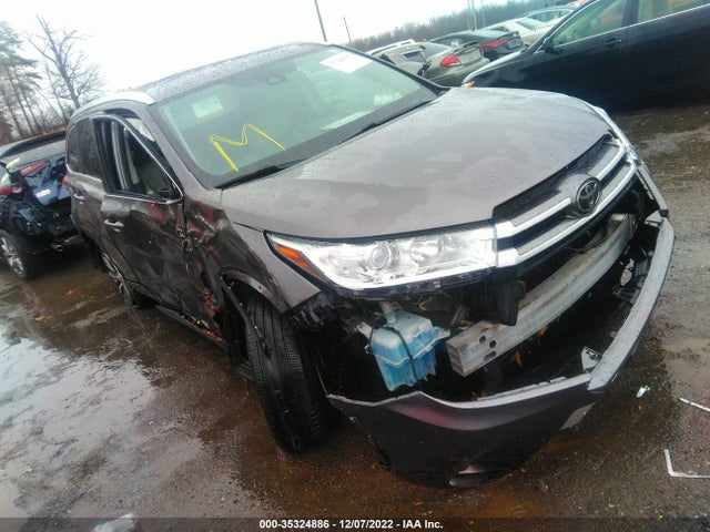 Toyota Highlander Xle 2017 5TDJZRFH4HS409266 zdjęcie główne