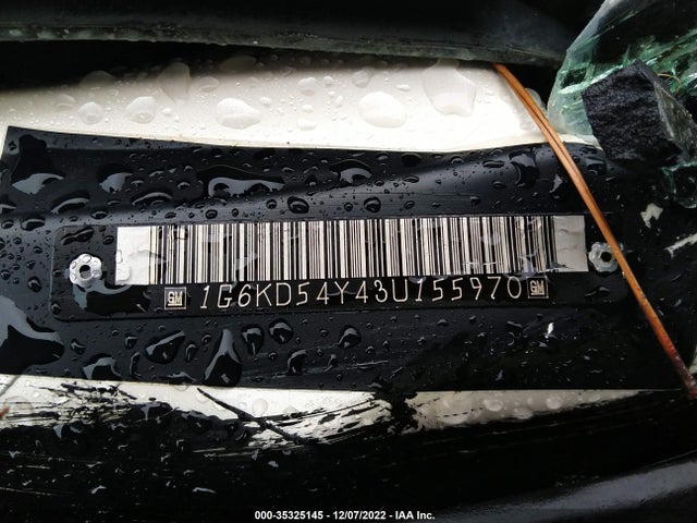 Cadillac Deville 2003 1G6KD54Y43U155970 Image 10