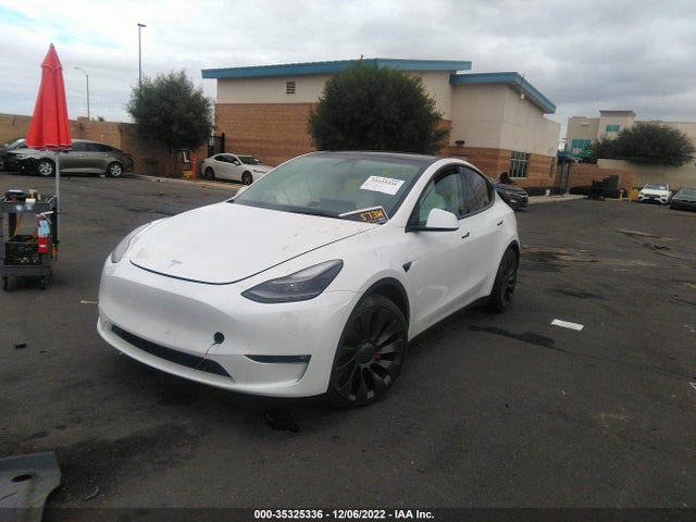 Tesla Model Y Performance 2021 5YJYGDEF7MF137205 Image 2