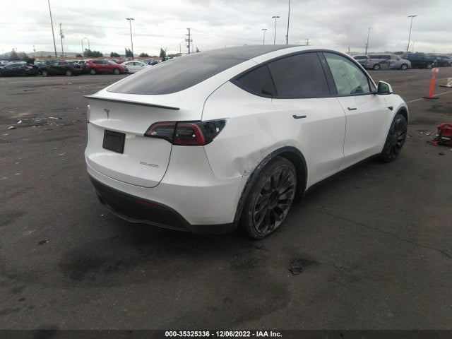 2021 TESLA MODEL Y PERFORMANCE VIN: 5YJYGDEF7MF137205