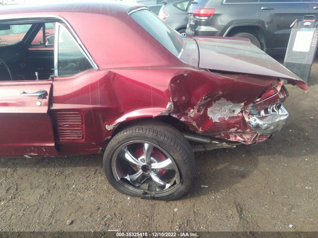 1967 FORD MUSTANG VIN: 0000007R01C169837