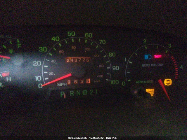 2001 FORD EXCURSION LIMITED VIN: 1FMSU43F51EC08282