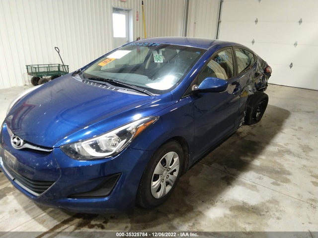 2016 HYUNDAI ELANTRA SE VIN: 5NPDH4AE7GH792978