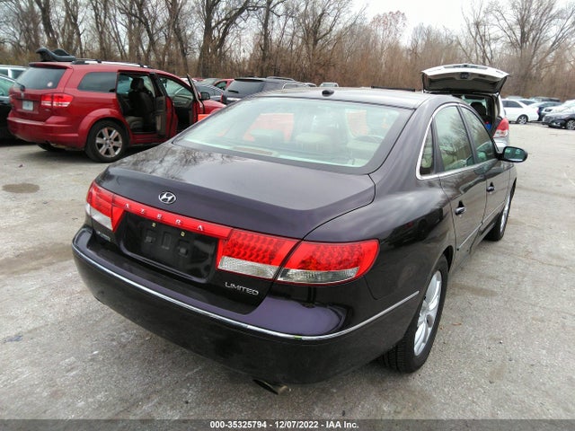2007 HYUNDAI AZERA SE/LIMITED VIN: KMHFC46F07A198146