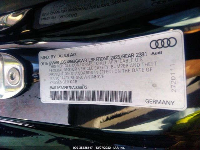 Audi A5 Premium Plus 2016 WAUM2AFR7GA006872 Image 9