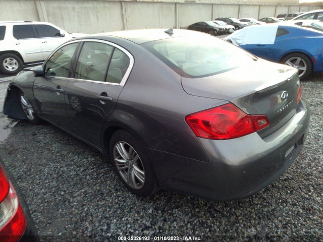 2012 INFINITI G37 SEDAN JOURNEY VIN: JN1CV6AP0CM628783