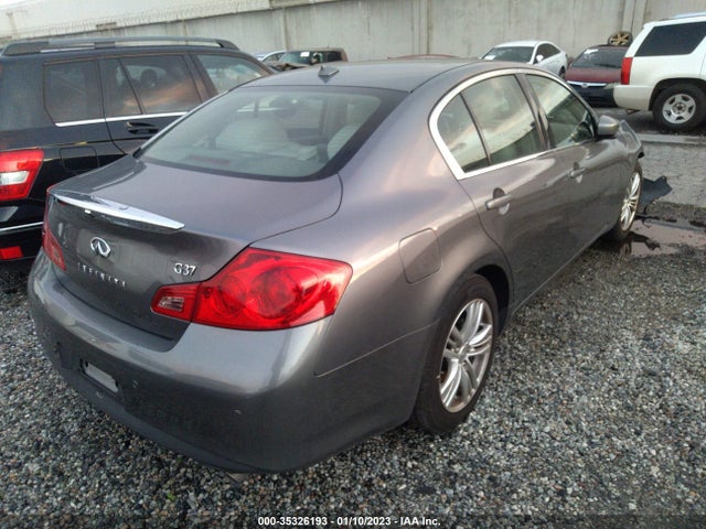 2012 INFINITI G37 SEDAN JOURNEY VIN: JN1CV6AP0CM628783