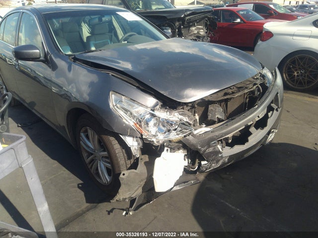 2012 INFINITI G37 SEDAN JOURNEY VIN: JN1CV6AP0CM628783
