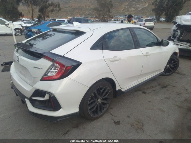 2020 HONDA CIVIC HATCHBACK SPORT VIN: SHHFK7H40LU412654