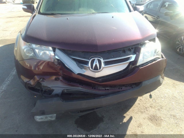 2008 ACURA MDX VIN: 2HNYD28878H537124