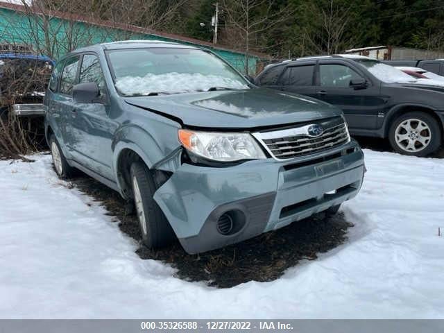 2009 SUBARU FORESTER X VIN: JF2SH61669H727036