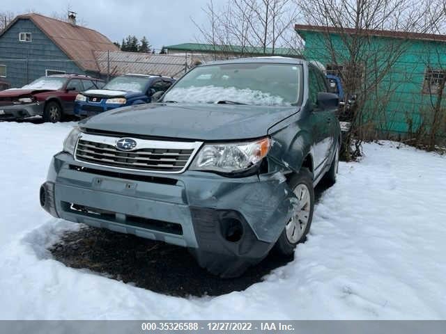 2009 SUBARU FORESTER X VIN: JF2SH61669H727036