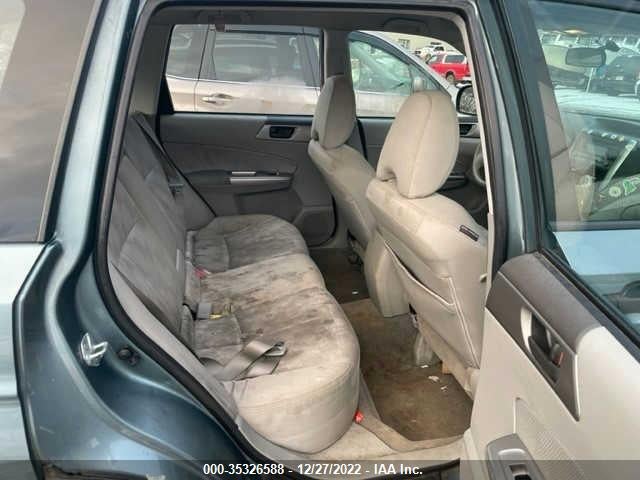 2009 SUBARU FORESTER X VIN: JF2SH61669H727036