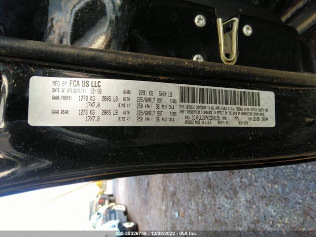 1C4PJLCB7KD370125 Jeep Cherokee Latitude
