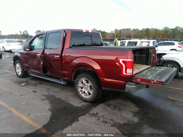 2016 FORD F-150 XL/LARIAT VIN: 1FTEW1CF5GFD10291