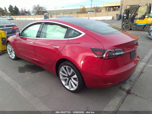 2019 TESLA MODEL 3 LONG RANGE/PERFORMANCE VIN: 5YJ3E1EB1KF521635