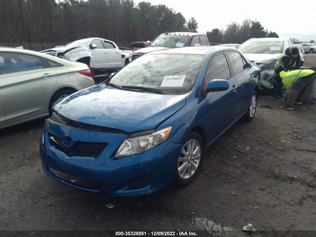 2009 TOYOTA COROLLA VIN: 2T1BU40E49C006127
