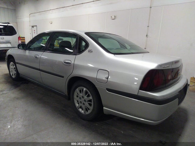 2003 CHEVROLET IMPALA VIN: 2G1WF52E939387052