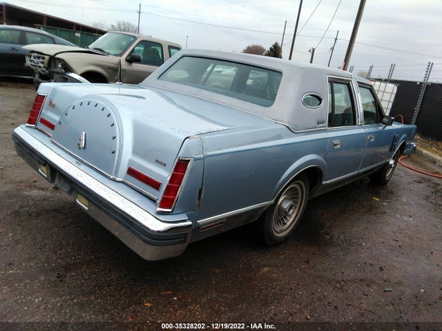 1983 LINCOLN MARK VI VIN: 1MRBP99F6DY673427