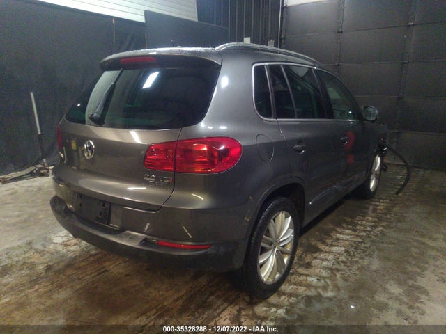 2012 VOLKSWAGEN TIGUAN SE W/SUNROOF & NAV VIN: WVGBV7AX3CW092958